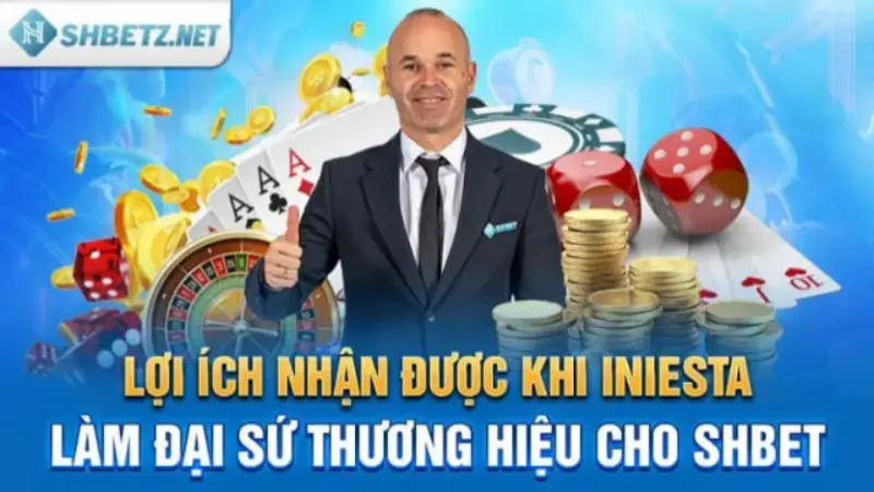 Đại Sứ Iniesta - Biểu Tượng Uy Tín Mới Của Nhà Cái Shbet80 4 Sự ảnh hưởng của Đại Sứ Iniesta trong ngành cá cược